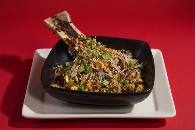 Oxtail & Bone Marrow Fried Rice.