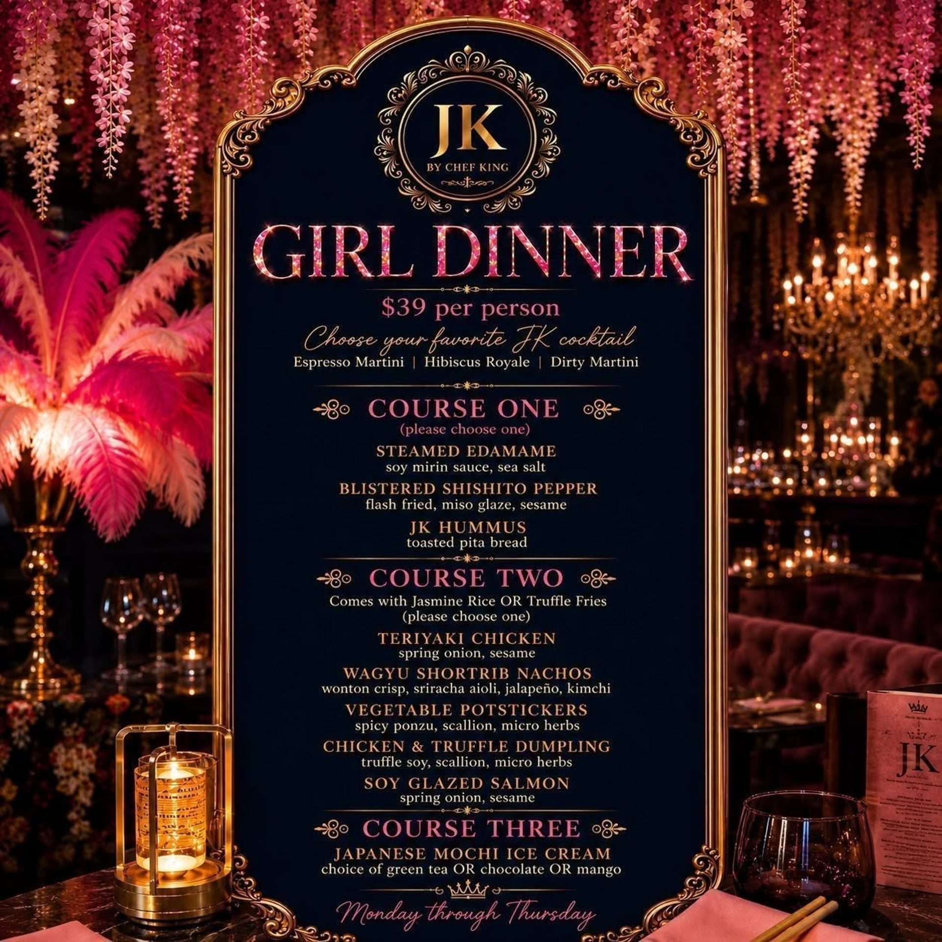 Girl Dinner