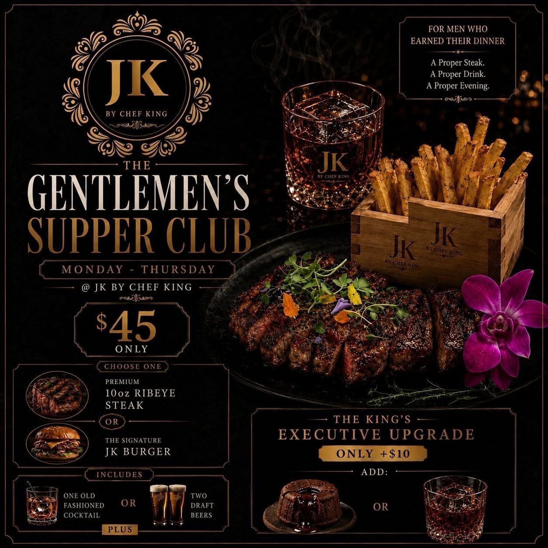 GENTLEMEN'S SUPPER CLUB